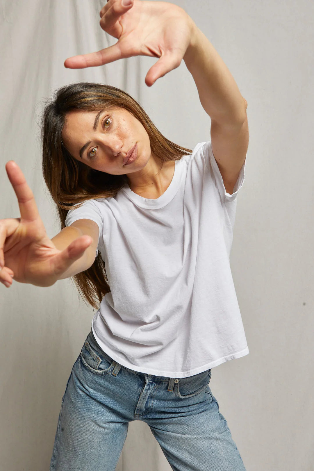harley crispy lightweight cotton boxy crew tee