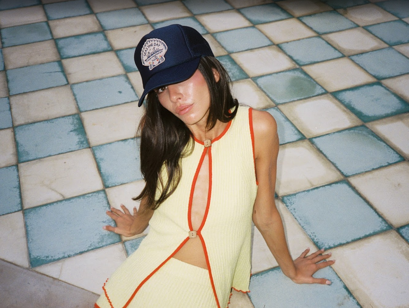 Freya "Seas the Day" Trucker Hat