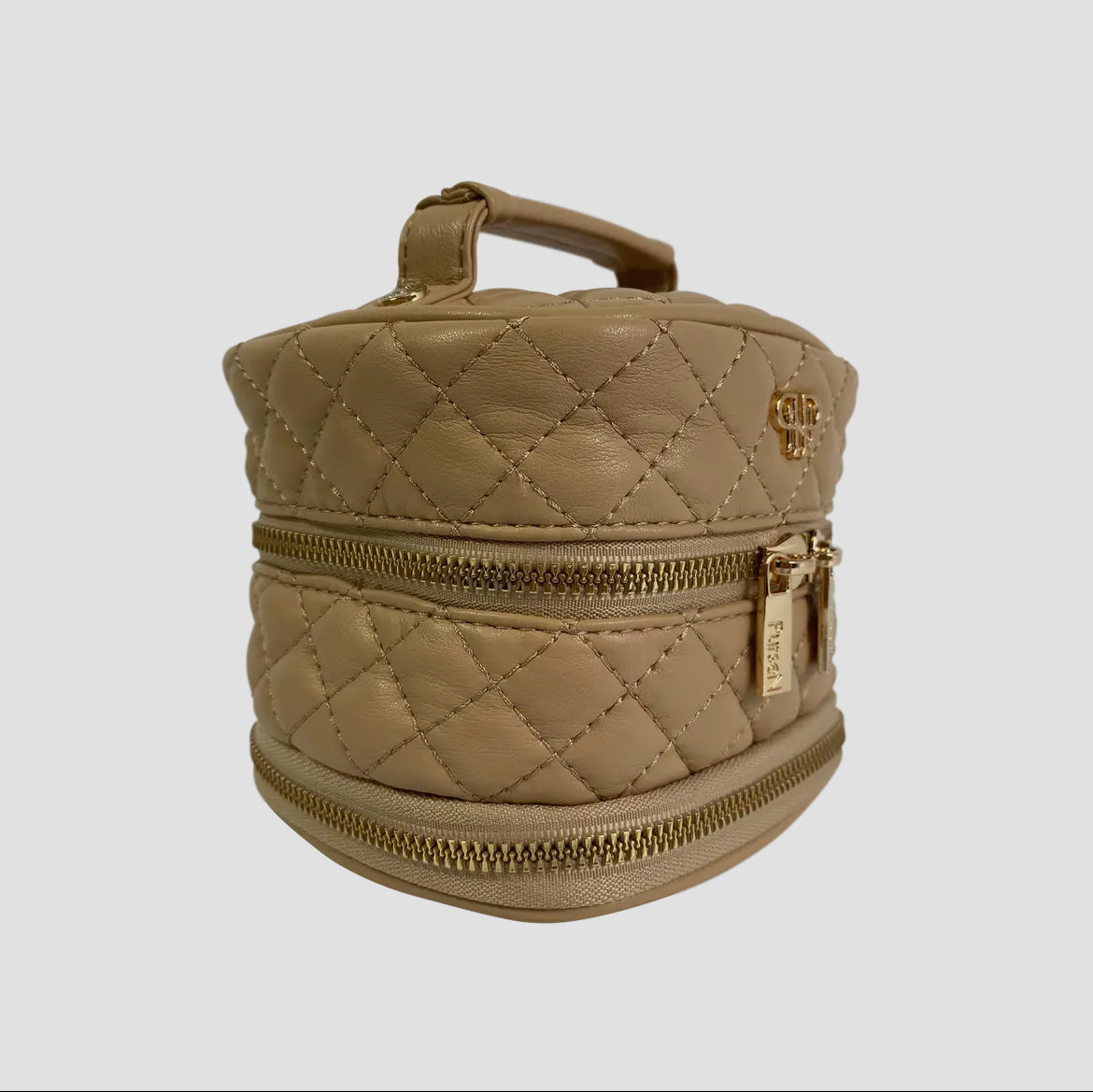 Weekender Jewelry Case - Nude Quilted