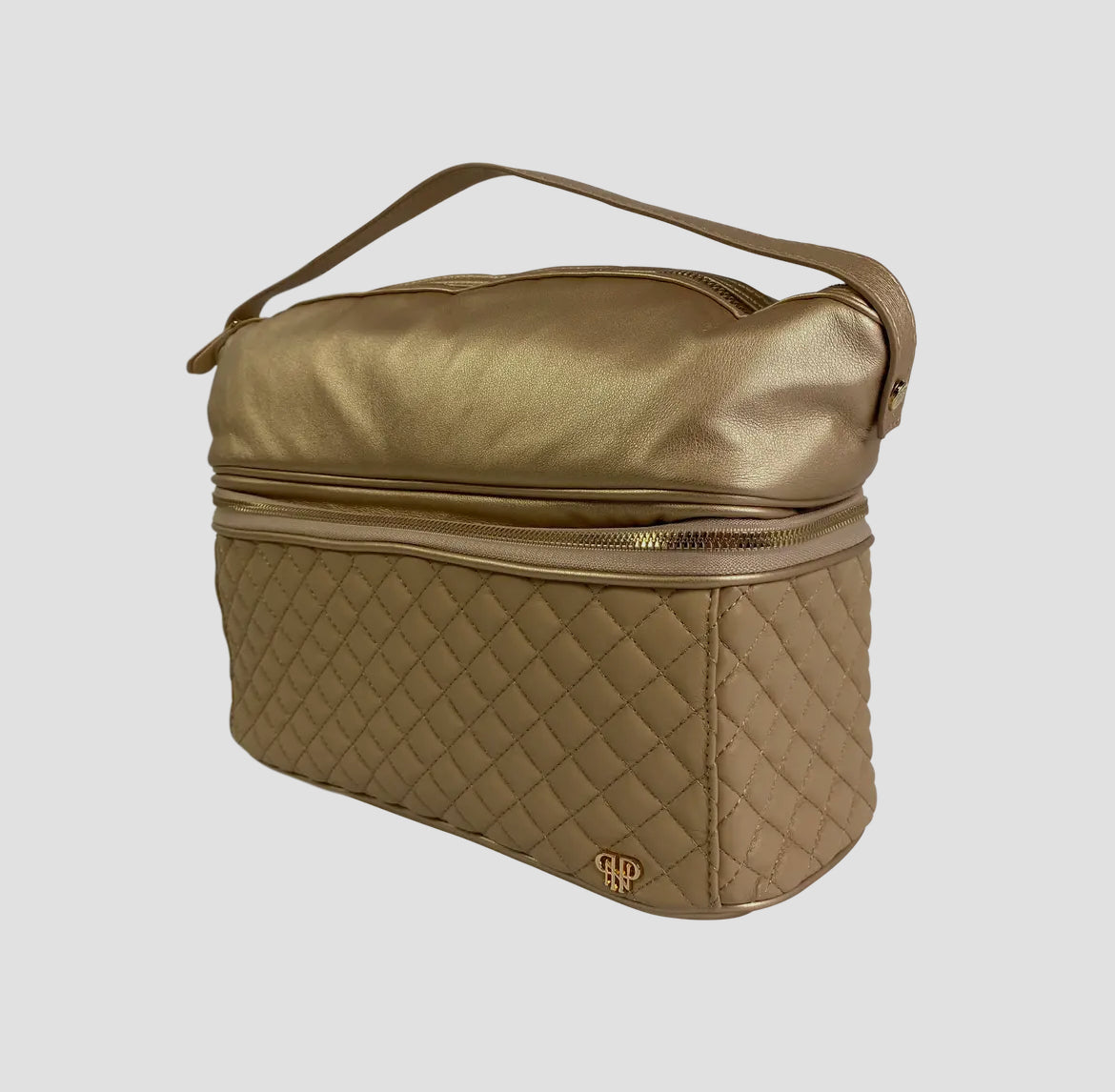 Stylist Travel Bag - Nude & Gold
