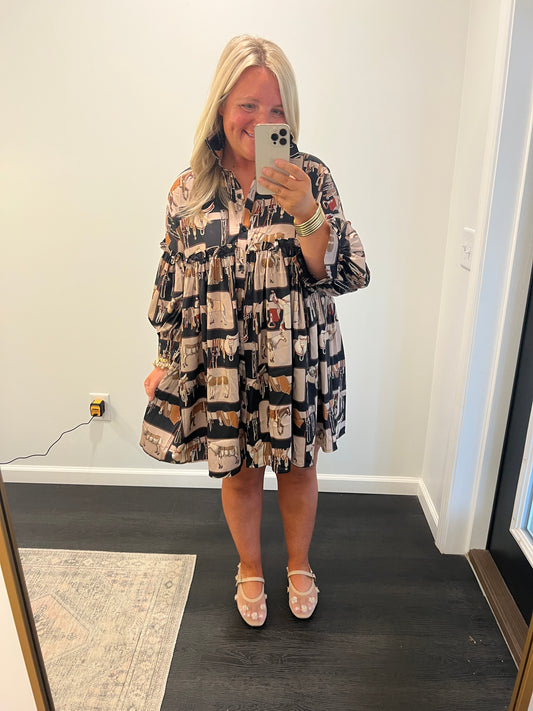 Louisville Frilly Dress