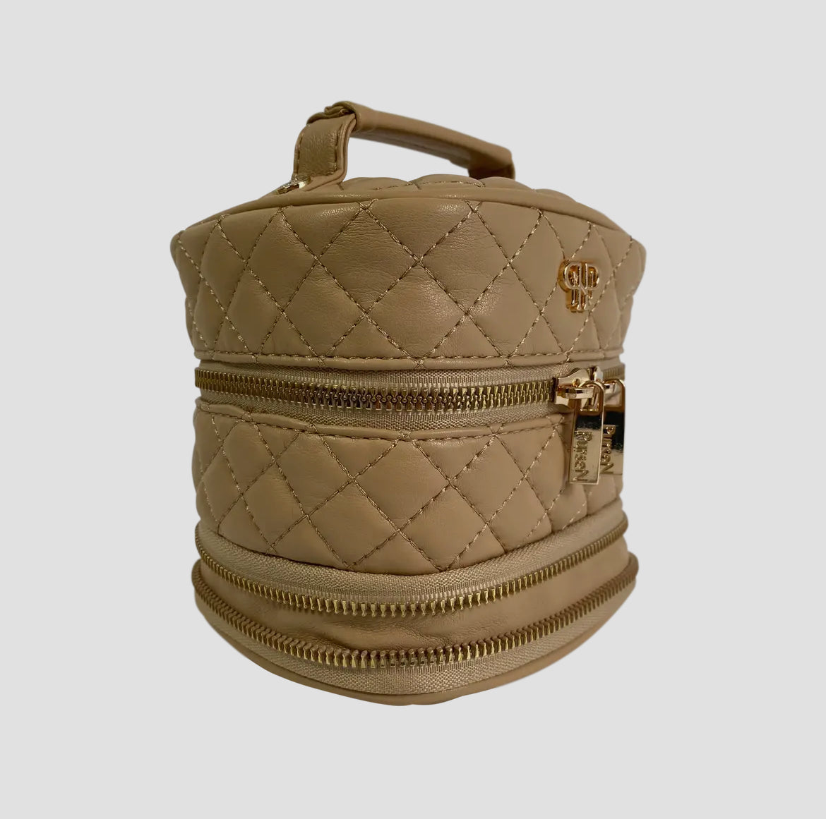 Weekender Jewelry Case - Nude Quilted