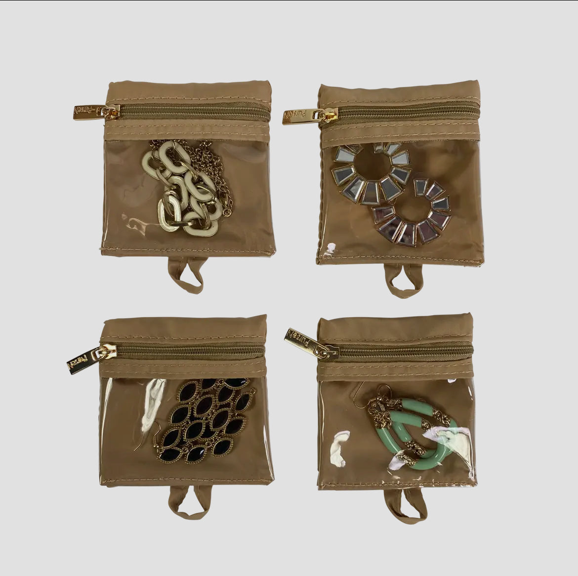Weekender Jewelry Case - Nude Quilted