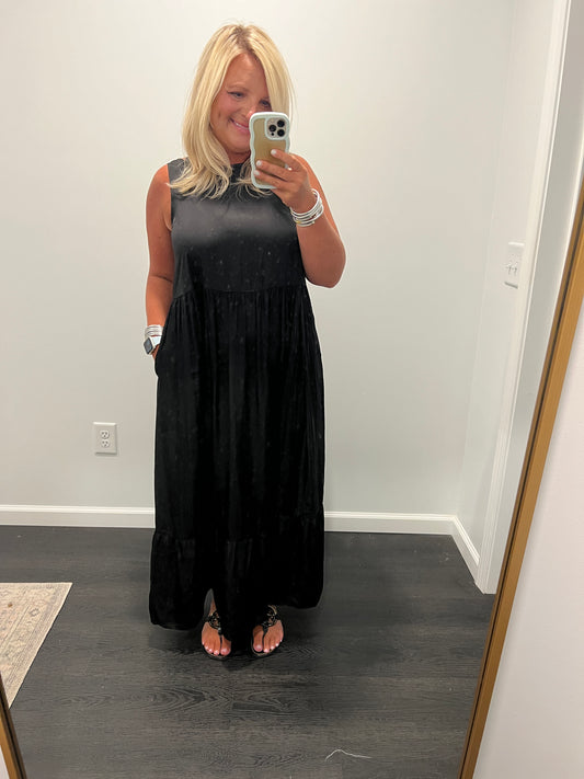 Little Black Maxi Dress