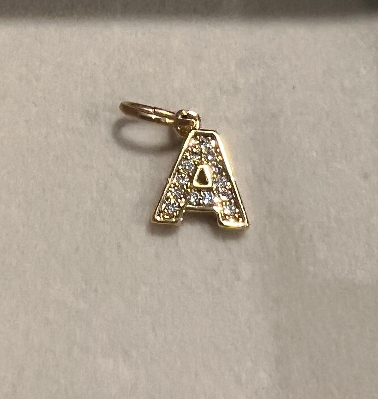 A Initial Pave Charm