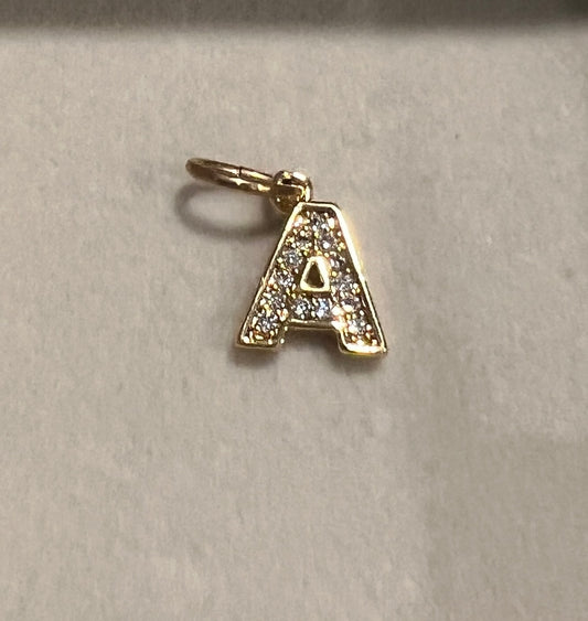 A Initial Pave Charm
