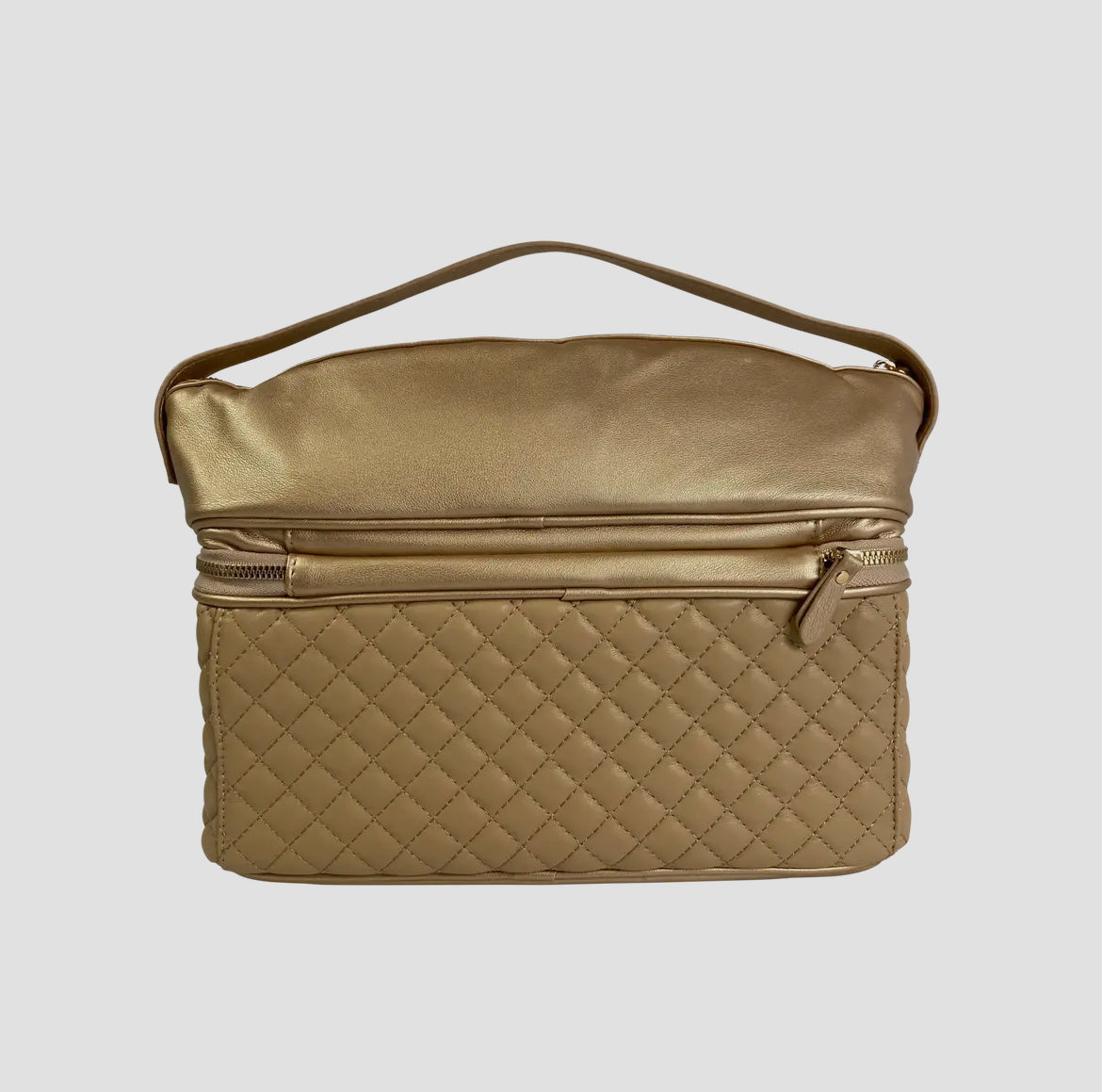 Stylist Travel Bag - Nude & Gold