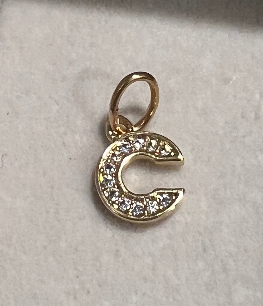 C Initial Pave Charm