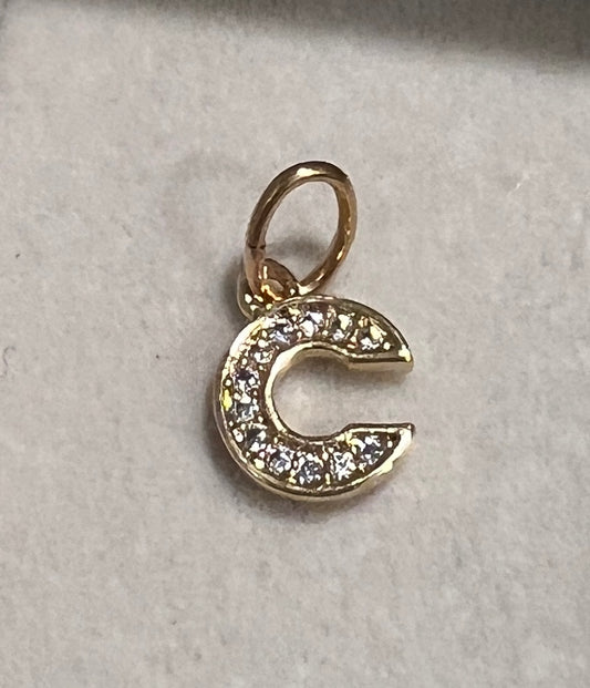 C Initial Pave Charm