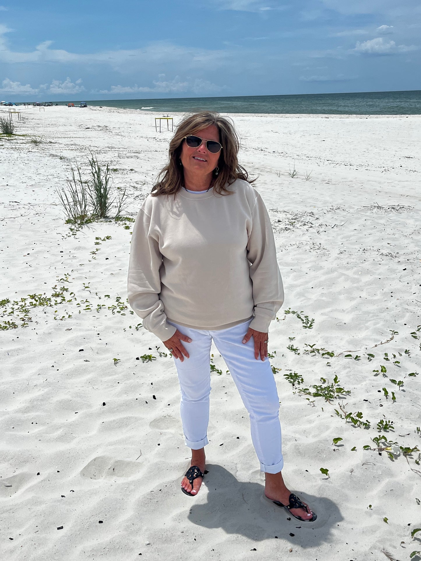 The Beach Sweatshirt - Sand