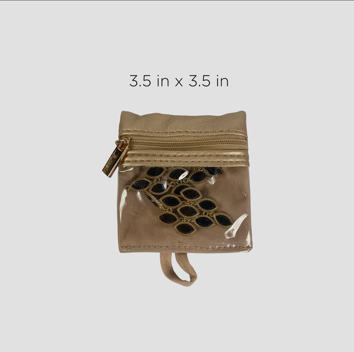 Ultra Jewelry Case - Nude & Gold