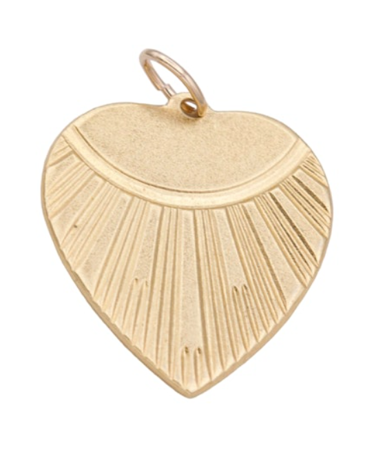 Heart + Sunshine Large Charm