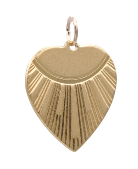 Heart + Sunshine Large Charm
