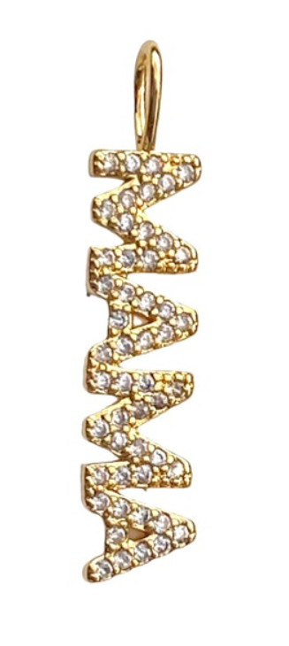 Mama Pave Charm