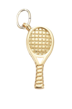 Tennis Racquet Charm